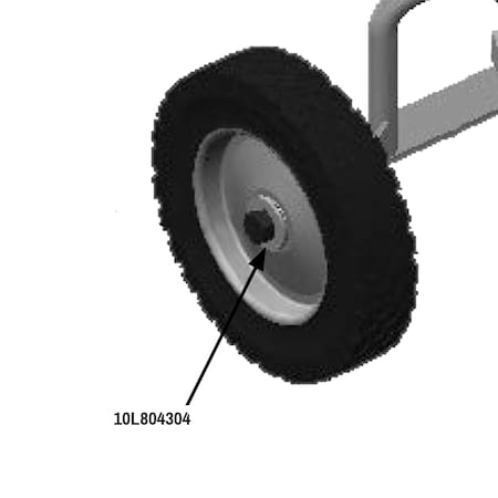 Marco 1/2" Flat Washer for 0.35 Cu. Ft. Axle Assembly 10L804304